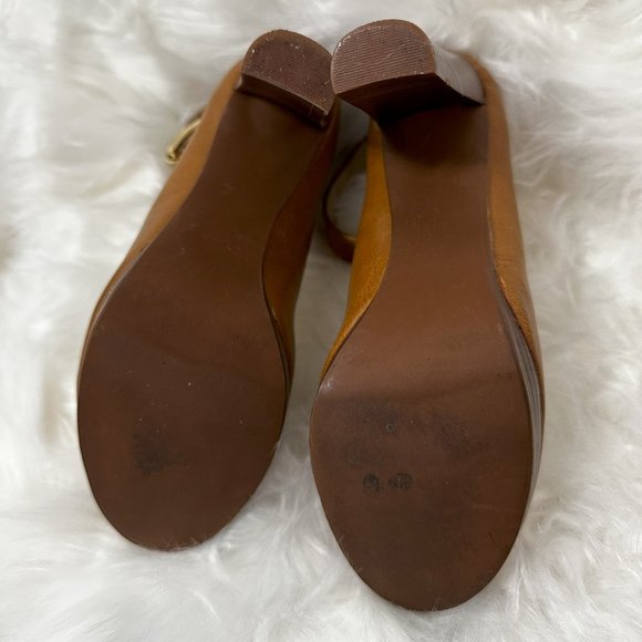 Michael Kors Retro Leather High Heel Size 6 - Picture 4 of 4